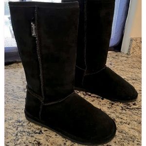 Bjorndal black winter boots size 8.